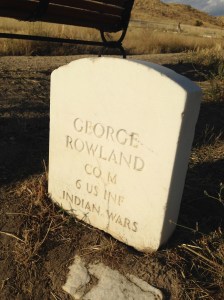 Rowland Grave Marker